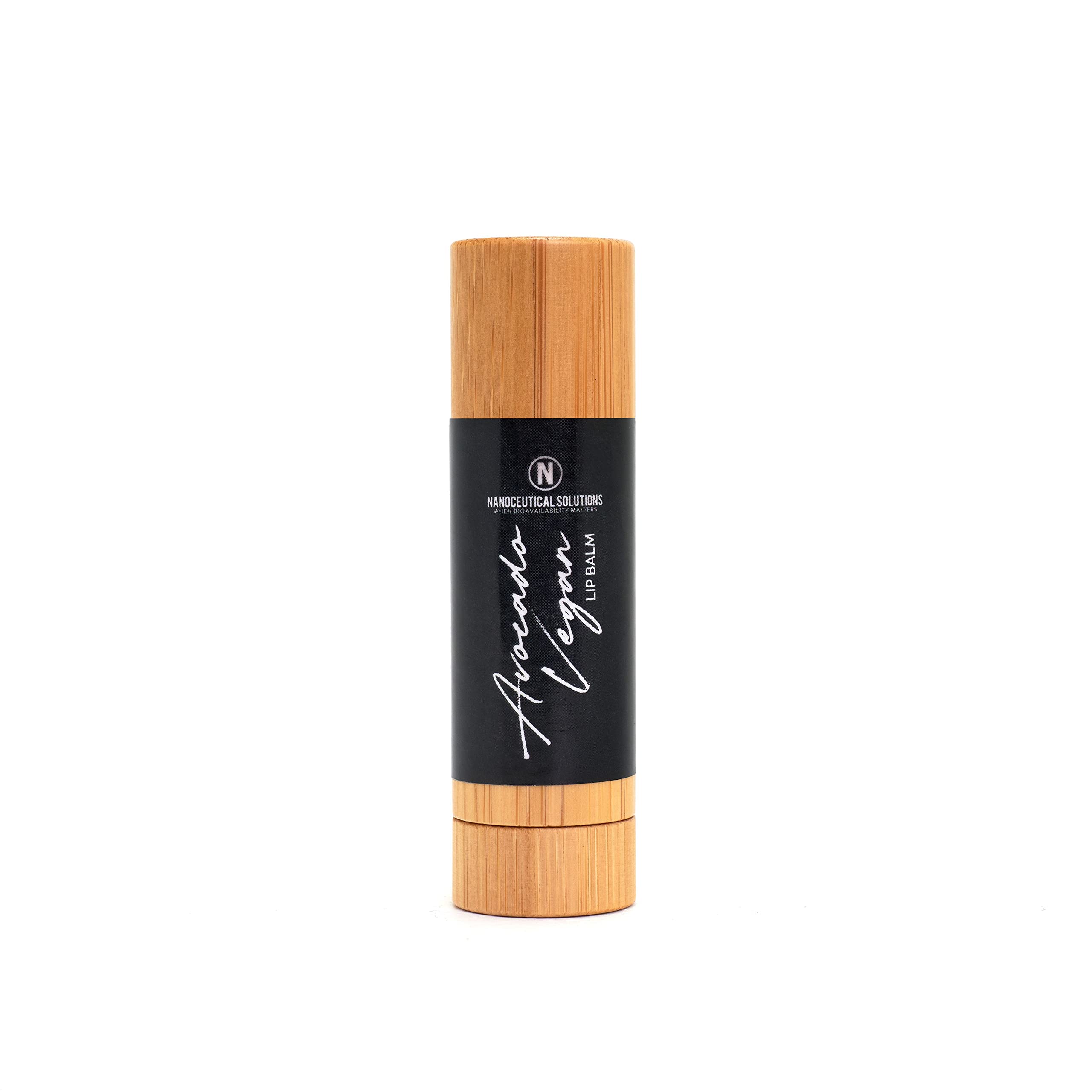 AVOCADO VEGAN LIP BALM - Natural, Lightweight & Highly Nourishing with Avocado & Shea Butter for Deep Hydration - Perfect for Dry, Chapped & Sore Lips - Ideal for Daily Use, Outdoor Activities & Winter Lip Care