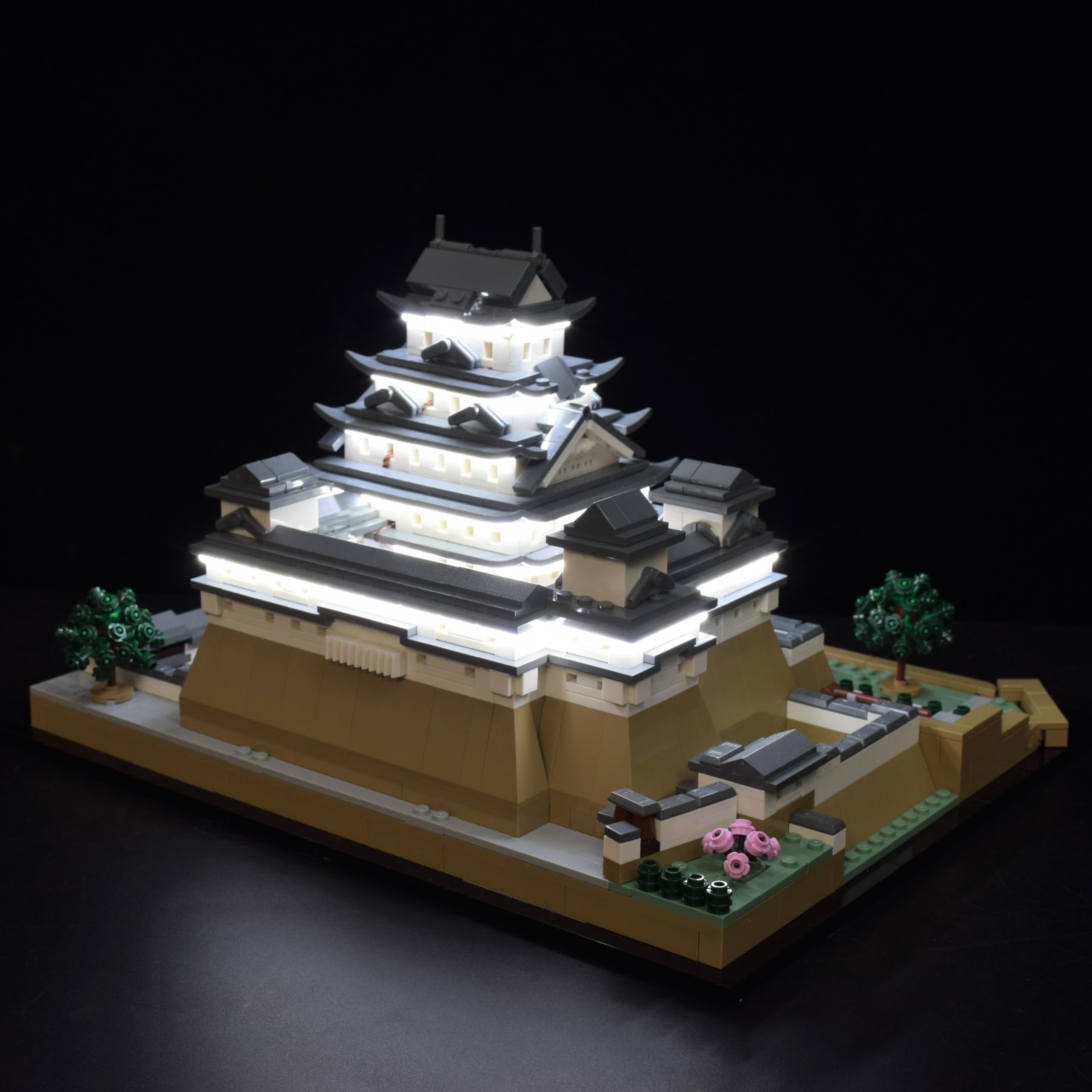 LED Lighting Kit for Lego 21060 Himeji Castle Building Set - Remote Control Included (Not Include Lego Model) | Enhance Your Lego Display for Home Decor, Collections & Nighttime Showcase
