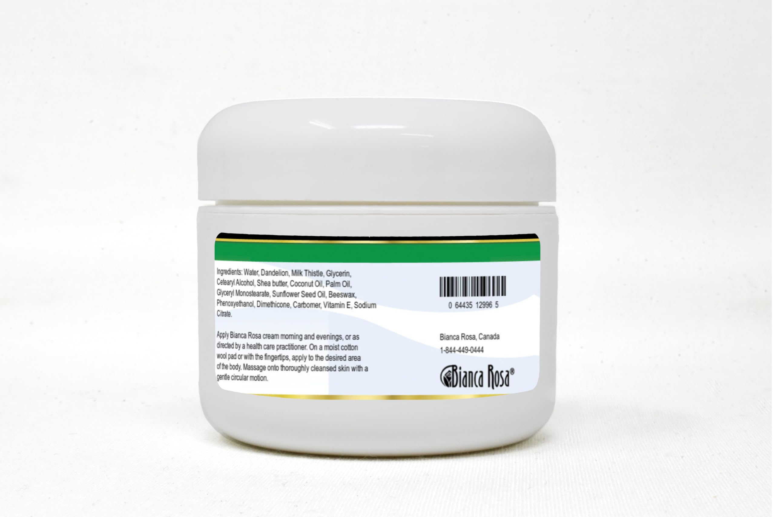 Organic Milk Thistle & Dandelion Root Cream - 2oz Herbal Skin Care (3-Pack) | Natural Face & Body Moisturizer for Dry Skin, Eczema Relief & Anti-Aging | ZIN:512996