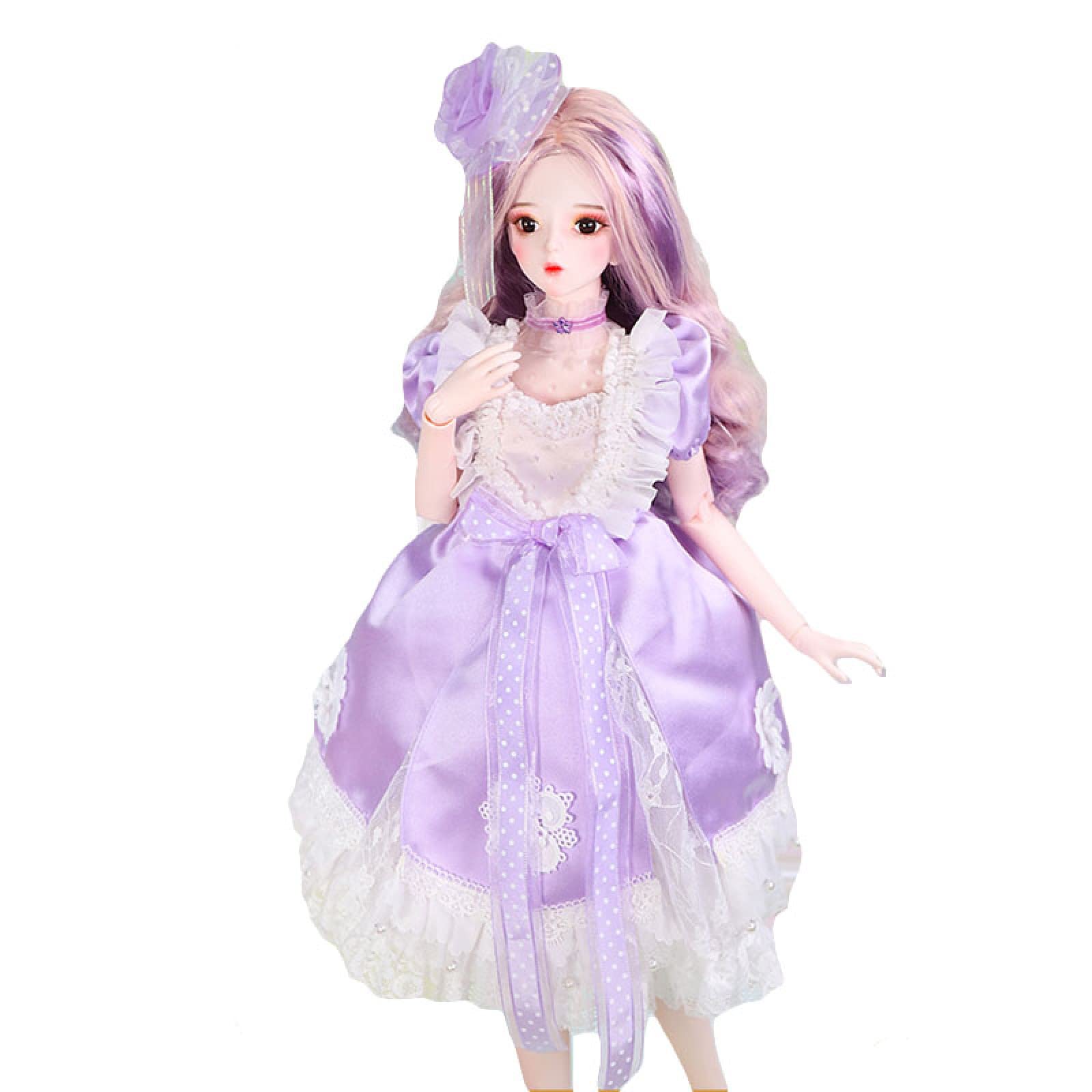 1/3 Scale 60cm BJD Ball Jointed Doll Set - Handmade Collectible Doll for Girls & Doll Lovers | Perfect for Display, Photography & Cosplay