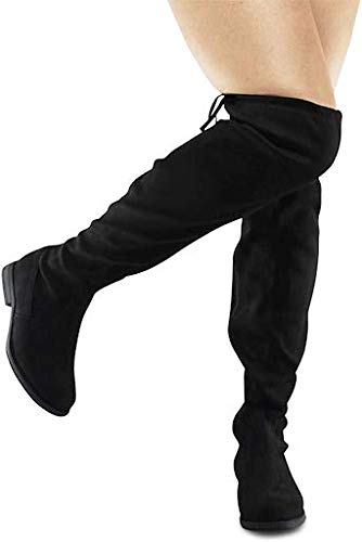 Wild Diva Women's Knee High Riding Boots - Stylish Equestrian & Fashion Boots for Horseback Riding & Winter Outfits