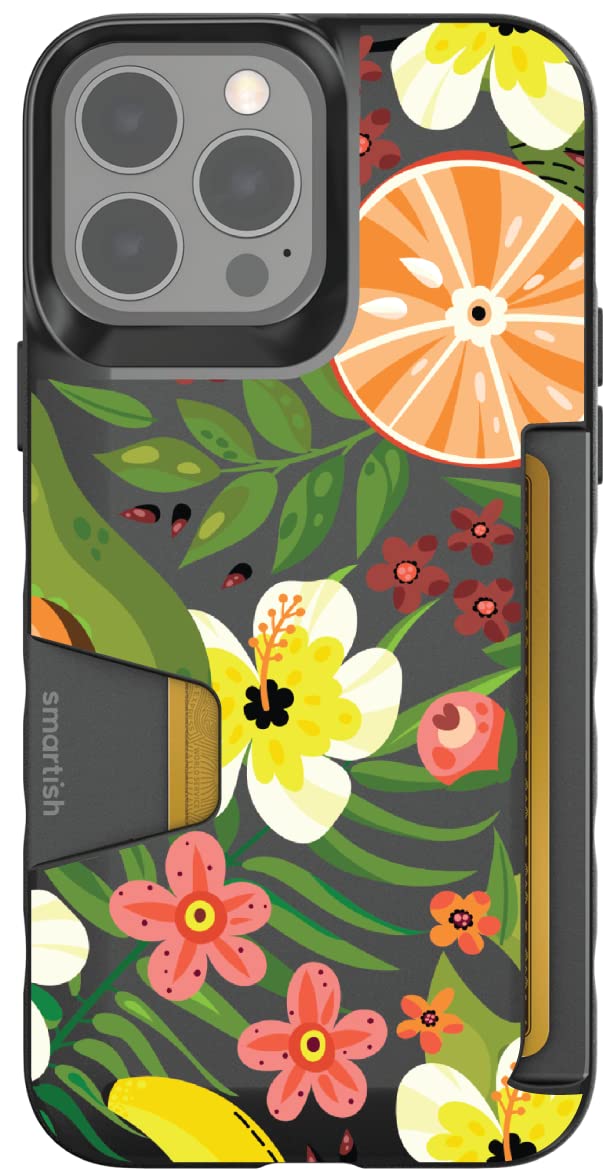 Smartish iPhone 13 Pro Max Wallet Case - Slim Protective Plant-Based Credit Card Holder | Wallet Slayer Vol 1 | Perfect for Everyday Use & Travel Protection