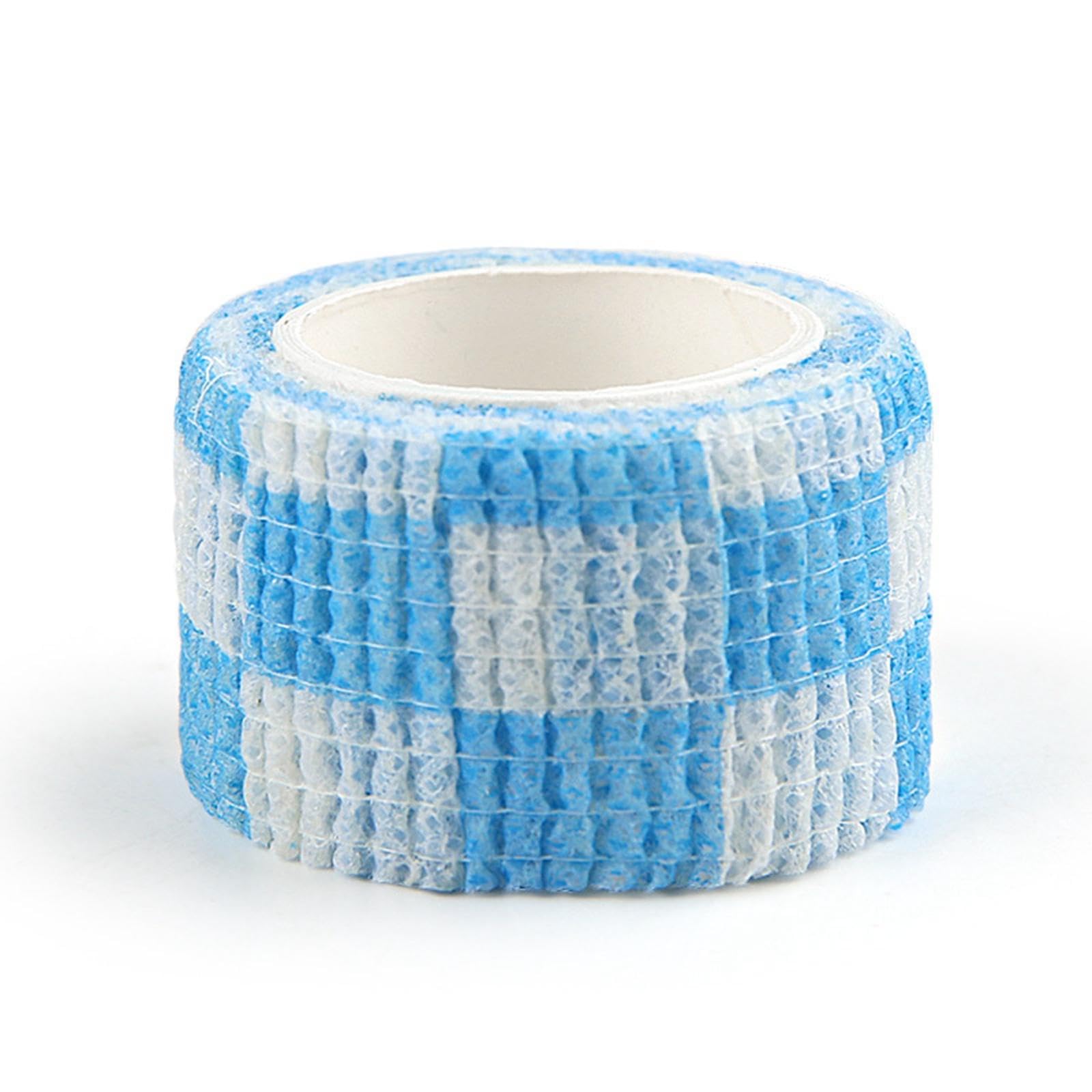 DYNWAVE 8X Finger Guard Tape - Cute Elastic Cohesive Bandage for Writing, Typing & Craft Protection - Multipurpose Finger Protector for Office, School & Daily Use