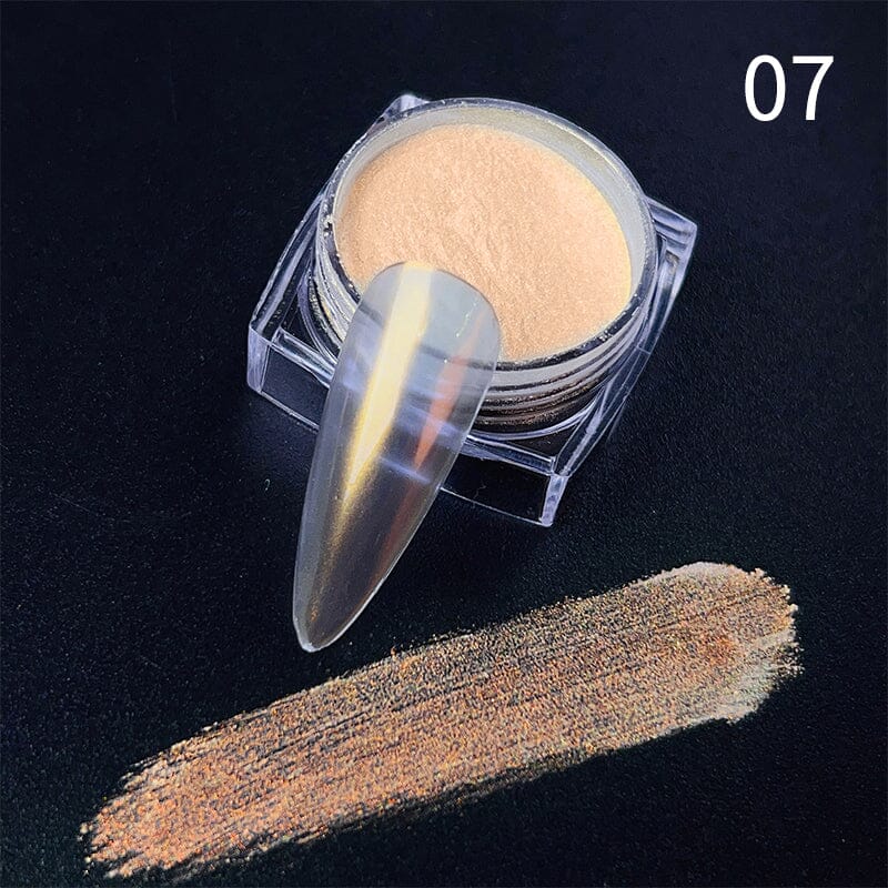 Neon Pearly Nail Powder - Professional Nail Art Glitter Dust for Acrylic & Gel Nails - Perfect for Manicures, Pedicures & Nail Salon Designs