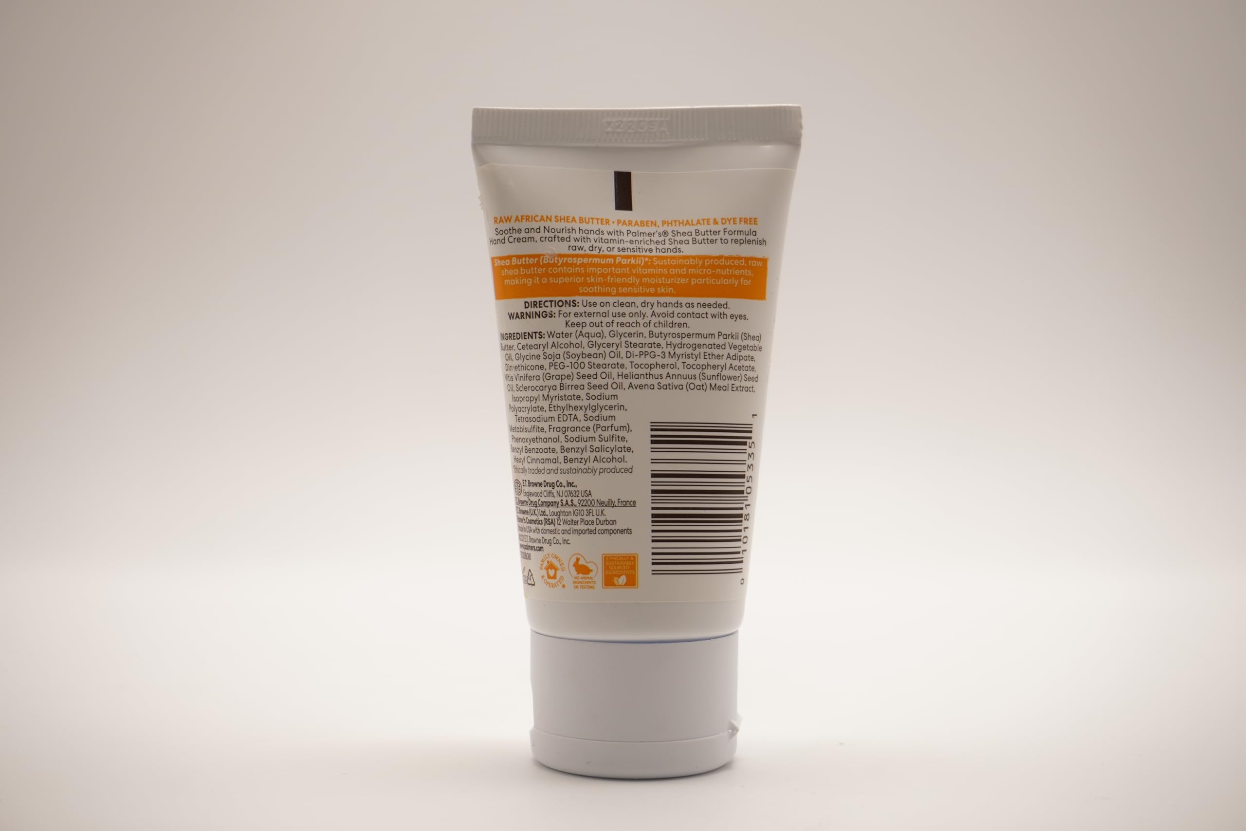 Palmer's Shea Butter Formula with Vitamin E - 2.1oz Moisturizing Cream for Dry Skin | Hydrates & Nourishes Face, Body & Hands | Perfect for Daily Skincare Routine
