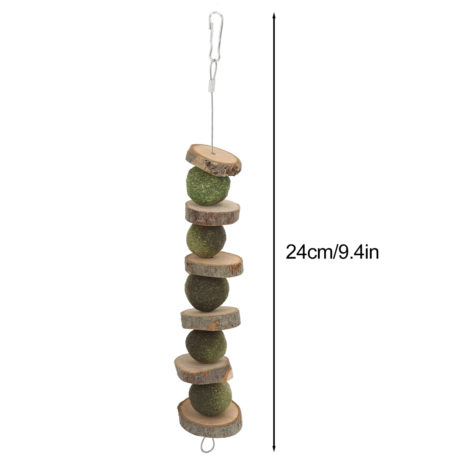 Durable Bunny Chew Toys for Rabbits - Hanging Bite-Resistant Small Pet Chew Toys for Cage & Playtime | Perfect for Teeth Grinding & Stress Relief