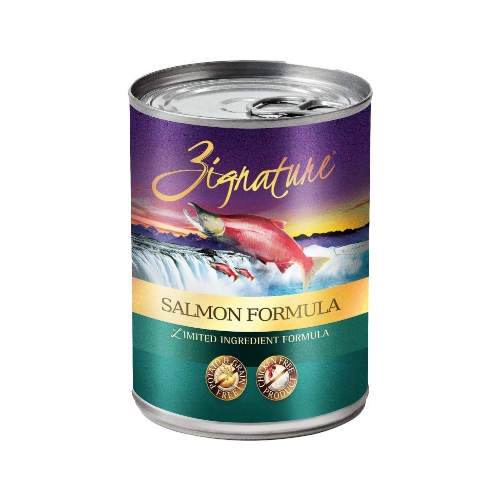 Limited Ingredient Salmon Dog Food - Grain-Free, Hypoallergenic Wet Canned Food for Dogs with Sensitive Stomachs - Perfect for Senior Dogs & Pets with Allergies