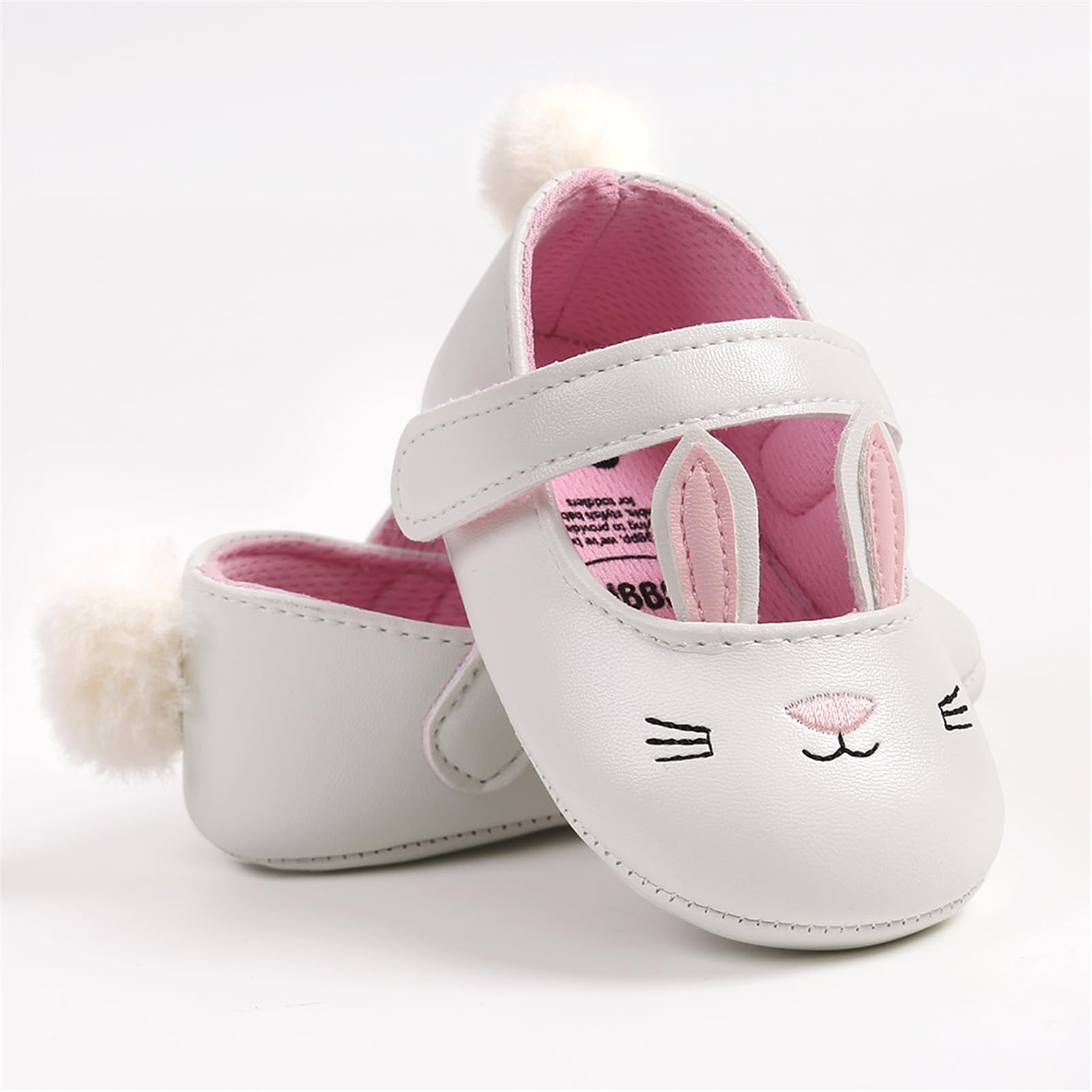Anti-Slip Baby Girls Mary Jane Flats - Soft Rubber Sole Bow Dress Shoes for Toddlers | Perfect for Princess Costumes, Parties & Special Occasions