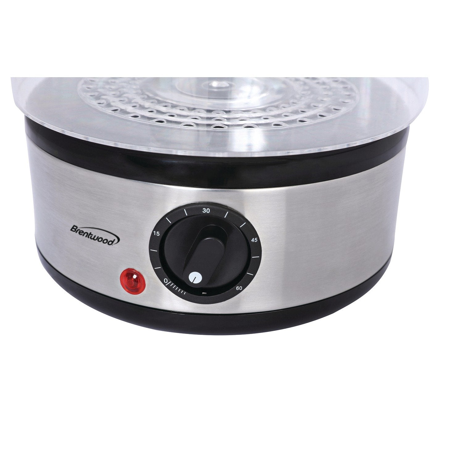 Brentwood Electric 2-Tier 5-Quart Stainless Steel Air Fryer Oven - Healthy Cooking for Family Meals, Snacks & Quick Dinners