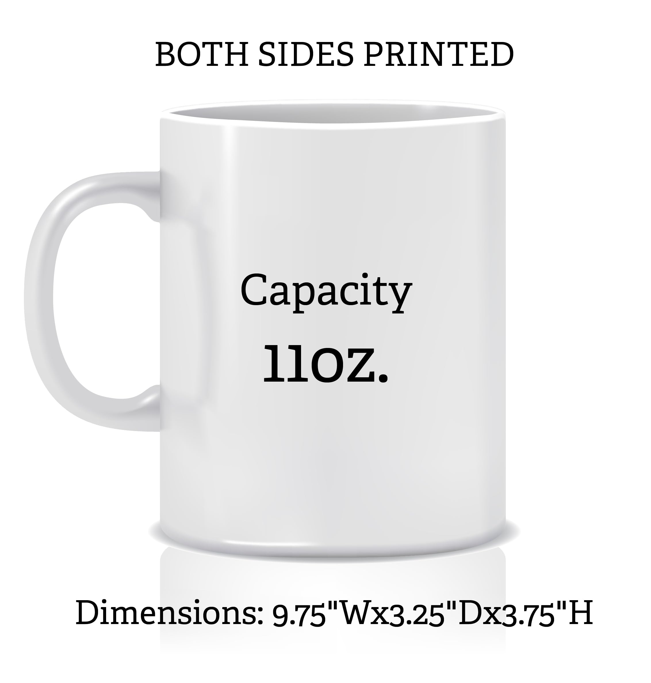 Funny Cat Christmas Coffee Mug - 11oz Holiday Tree Design Ceramic Cup for Xmas Gifts, Office & Home Use