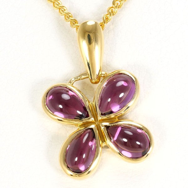 18K Yellow Gold Pink Tourmaline Necklace for Women - Elegant Gemstone Jewelry Gift for Birthday, Anniversary & Valentine's Day - Perfect for Parties, Weddings & Special Occasions