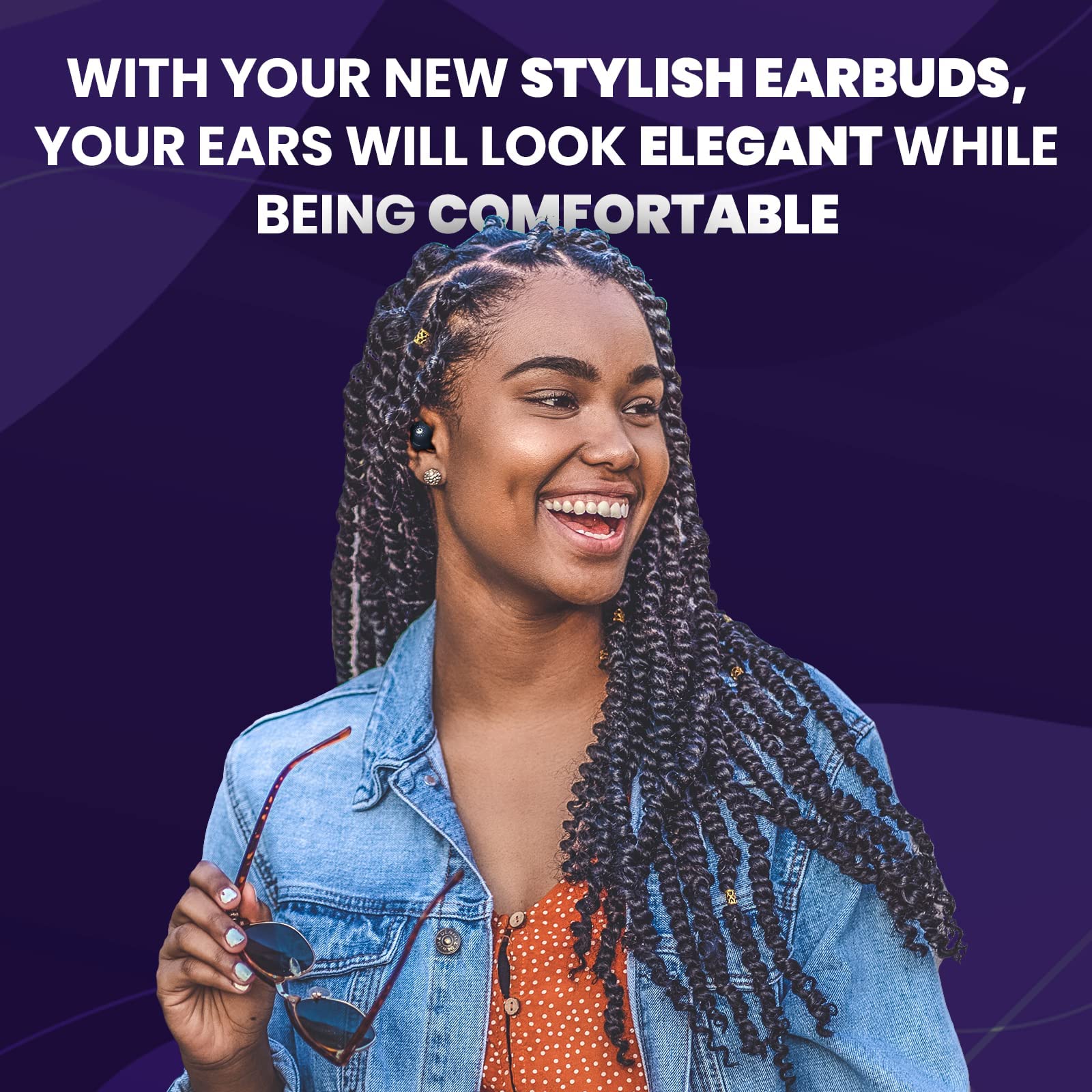 iJoy Disney Nightmare Before Christmas TWS Earbuds - Wireless Bluetooth 5.0 Earbuds with Built-in Mic, IPX8 Waterproof & Sweatproof, Long Battery Life & Portable Charging Case - Perfect for Workouts, Travel & Disney Fans