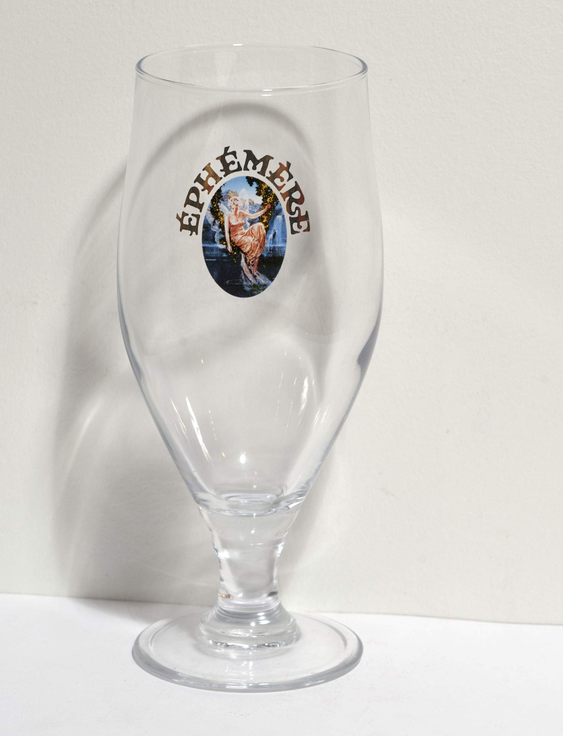 Ephemere Unibroue Beer Chalice Glass - Premium Belgian-Style Craft Beer Tasting Cup for Ales, Lagers & Specialty Brews - Perfect for Home Brewing, Beer Enthusiasts & Gifts
