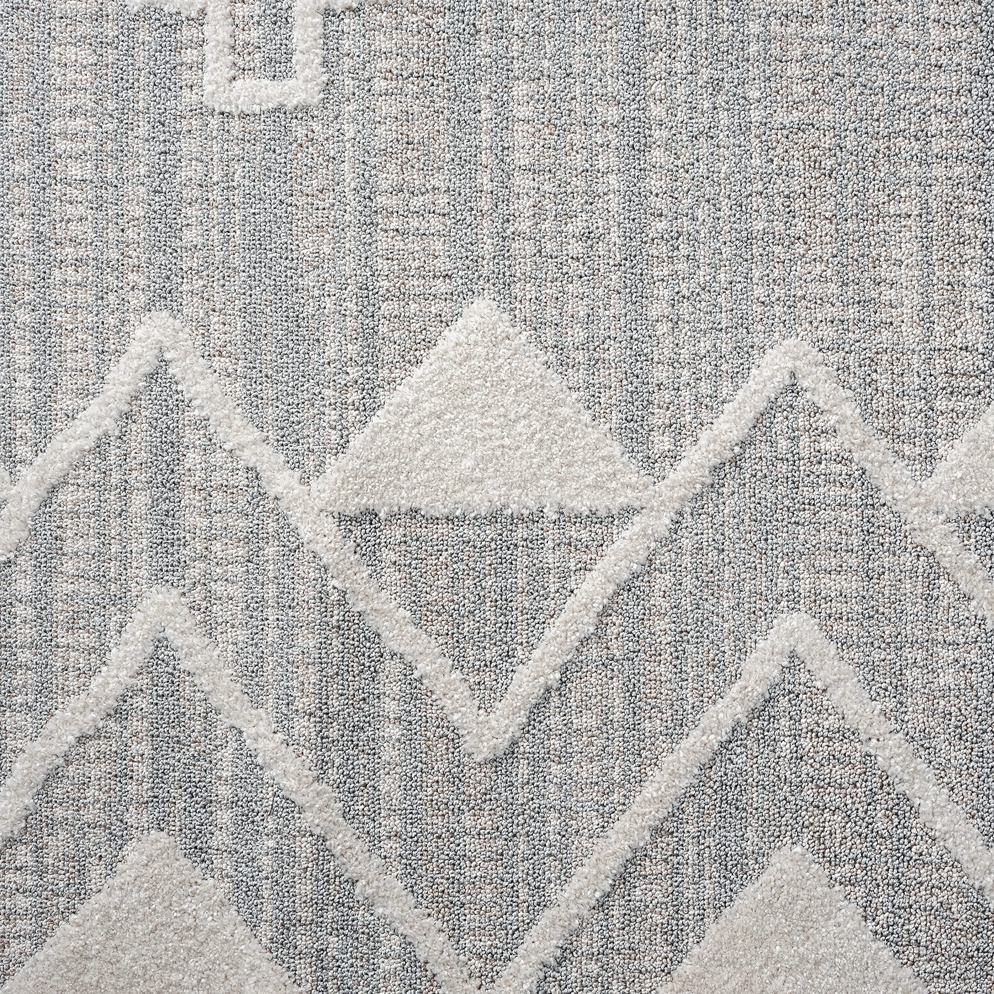 Tayse Nia Beige 5x7 Area Rug - Soft Transitional Moroccan Style Indoor Rug for Living Room, Bedroom, Dining Room & Entryway - Perfect for Home Decor, Cozy Spaces & High Traffic Areas