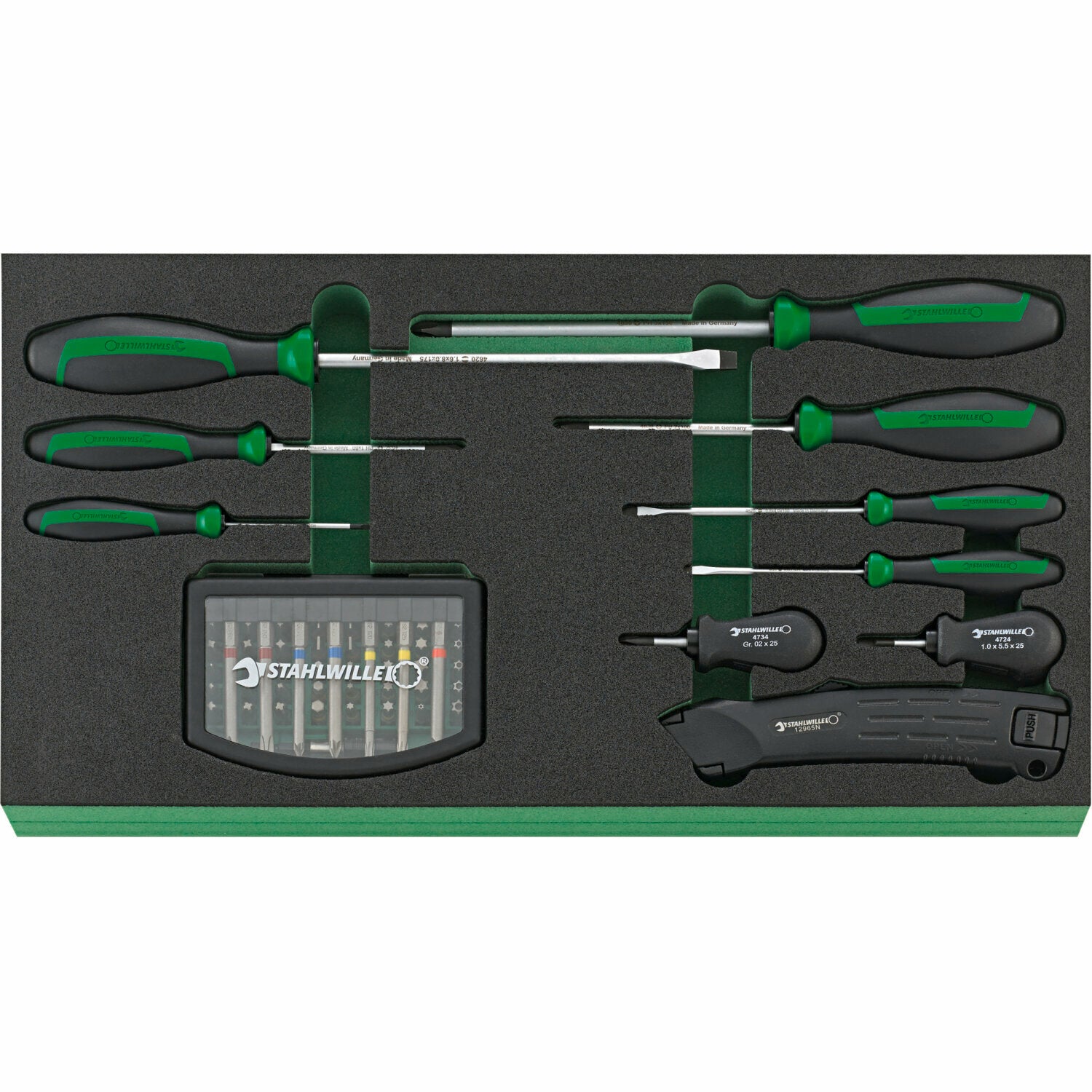 Stahlwille 97830265 Professional Tool Set - High-Quality Assorted Hand Tools for Mechanics, DIY & Home Repair | Perfect for Automotive, Construction & Workshop Use