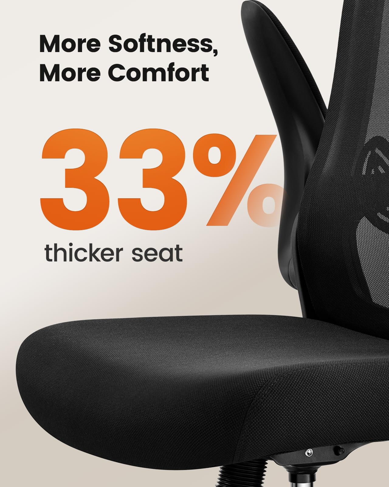 ErGear Adjustable Drafting Chair with Flip-Up Armrests & Footrest - Ergonomic High Desk Chair for Standing Desks - Office Chair with Lumbar Support - Perfect for Artists, Architects & Home Office Workspaces