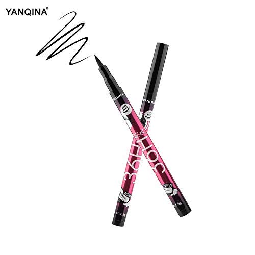 D.B.Z. 36H Black Waterproof Liquid Eyeliner - Long Lasting Smudge Proof Eye Makeup Pencil for Precise Winged Liner & Eye Shadow - Pack of 1 | Perfect for Daily Use, Parties & Special Occasions