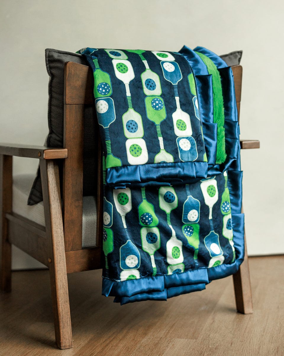 Premium Pickleball Blanket - Soft & Durable Outdoor Sports Blanket for Pickleball Players - Perfect for Picnics, Tournaments, and Beach Outings