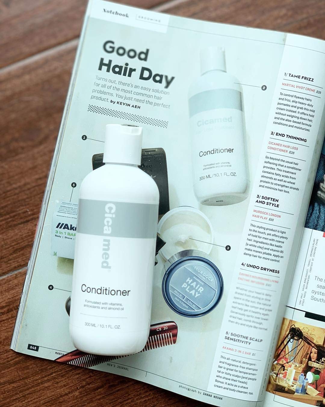 Hair Loss Treatment Conditioner with Panthenol, Vitamin B5 & Wheat Protein - Sulfate & Silicone Free Strengthening Conditioner for Fuller, Healthier Hair - 10.1 fl oz (300ml) - Perfect for Daily Hair Care & Thinning Hair Solutions
