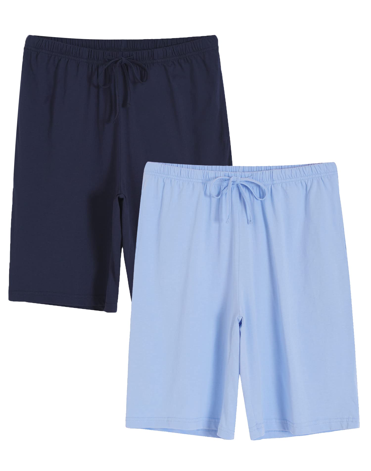Latuza Women's Cotton Pajama Shorts - Soft Bermuda Sleep Shorts for Summer Nightwear, Lounge & Vacation | Comfortable Elastic Waist Sleepwear for Women