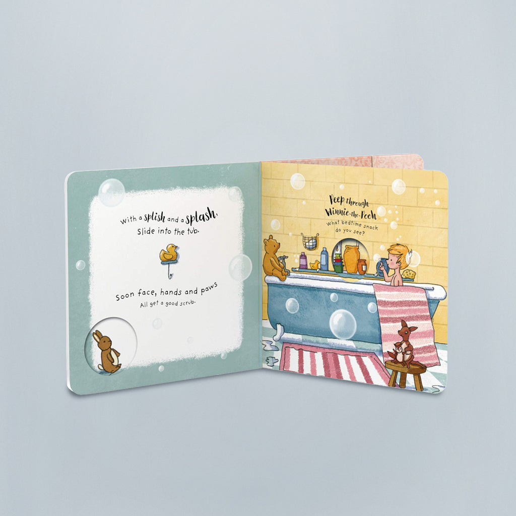 Winnie the Pooh Plush Stuffed Animal with Storybook & Personalized Fleece Blanket Gift Set - Perfect for Baby Showers, Birthdays & Nursery Decor