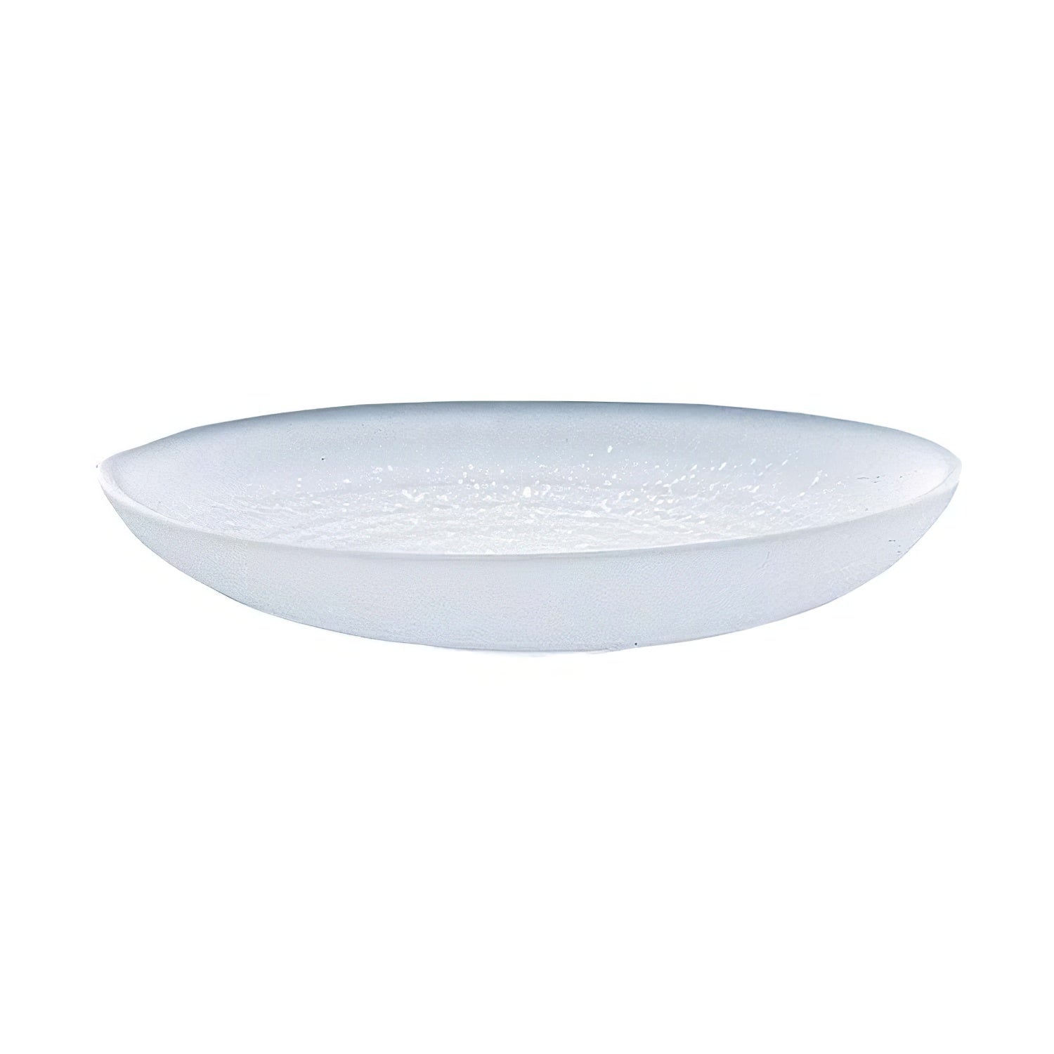 Premium Hirota Glass Fubuki Soda Lime Glass Small Plate - Elegant 4.5