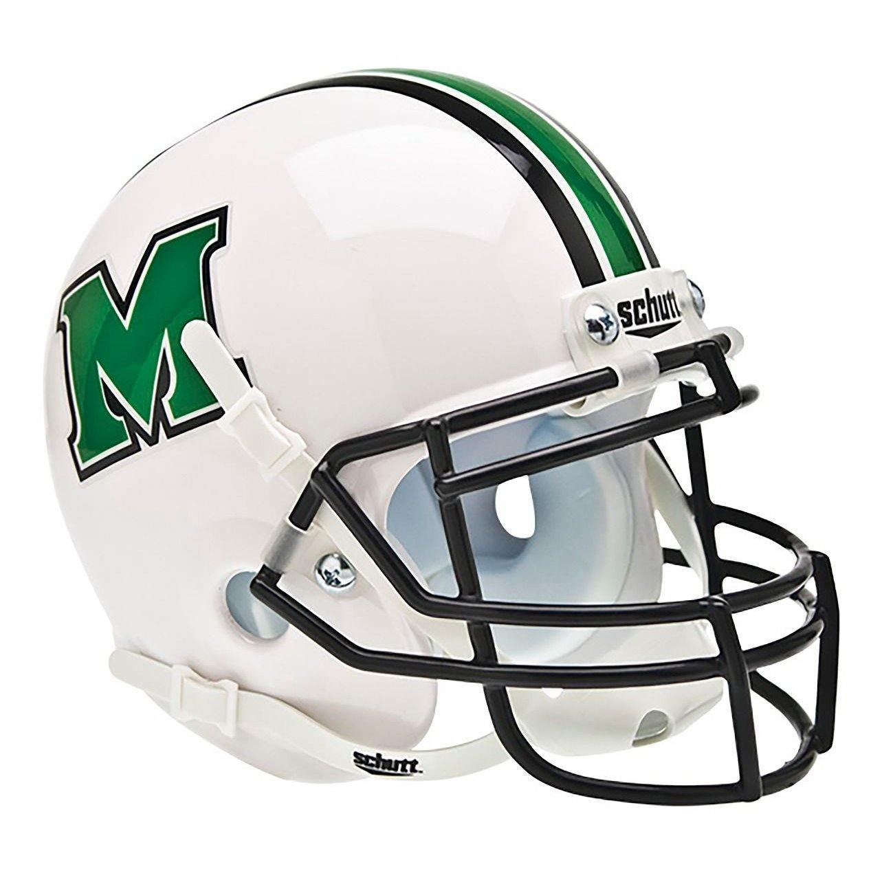 Marshall Thundering Herd College Football Collectible Mini Helmet - Authentic Replica with Display Stand - Perfect for Fans, Sports Memorabilia Collectors & Game Room Decor