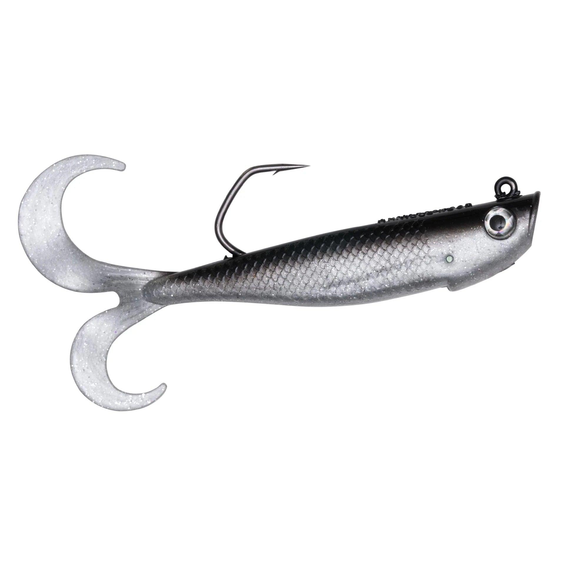 Hogy Slow Tail Twin Tail Swimbait Fishing Lure - Premium Soft Plastic Bait for Bass, Walleye, and Trout - Perfect for Freshwater and Saltwater Fishing
