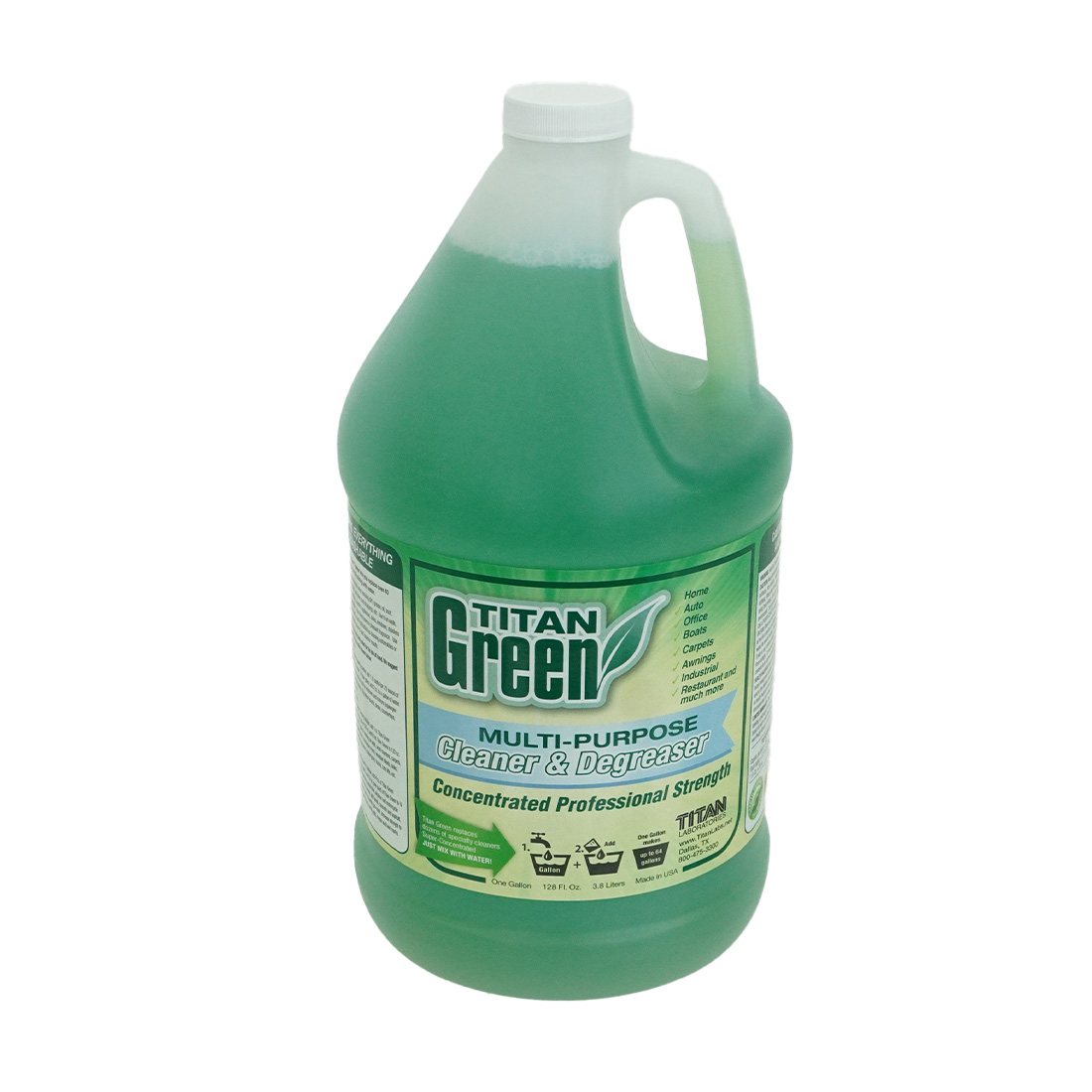 Titan Green Cleaner - Eco-Friendly Multi-Surface Cleaning Spray for Kitchen, Bathroom & Floors | Non-Toxic, Plant-Based Formula for Home & Office Use