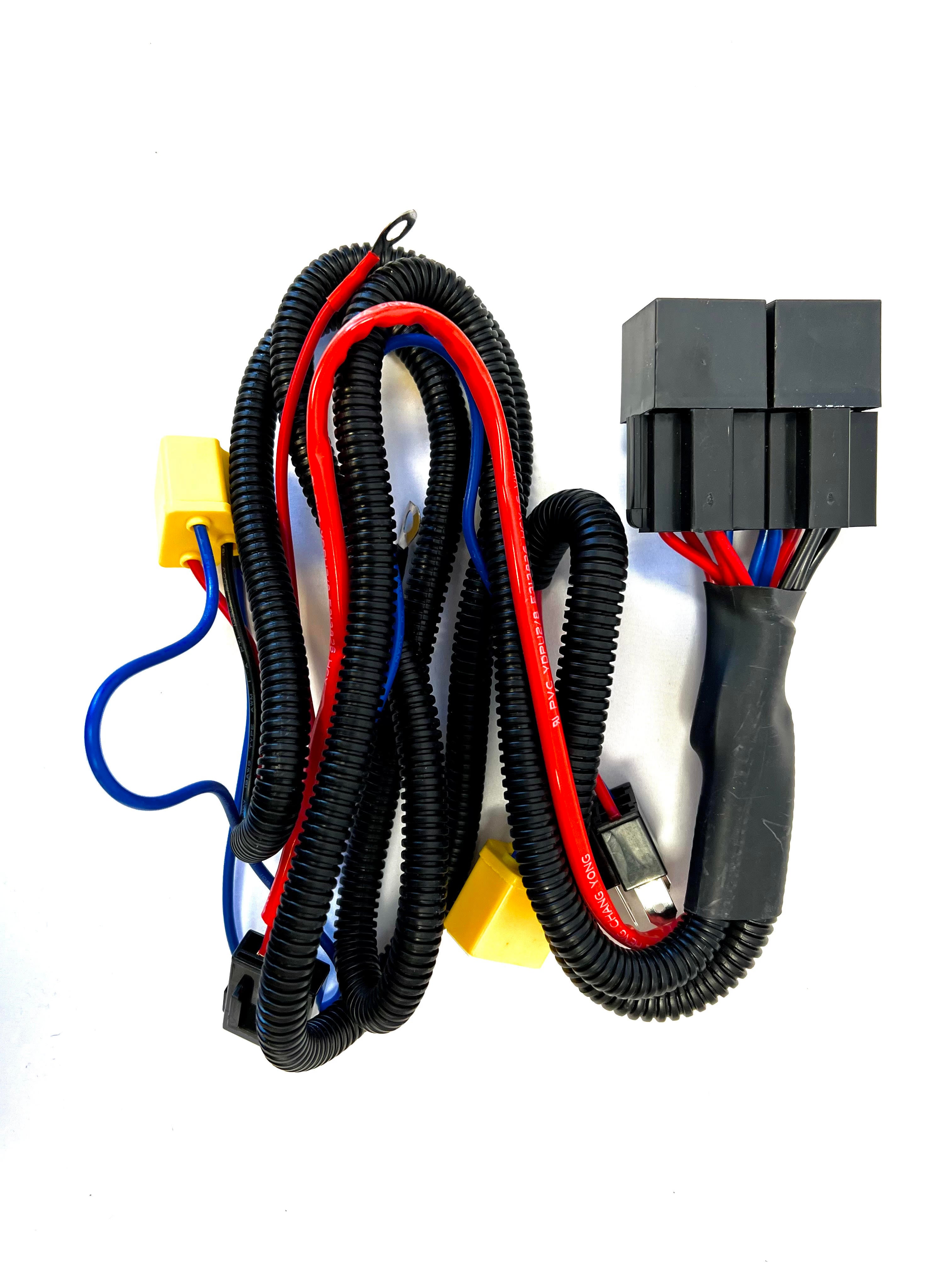 Eagle Lights Anti Flicker Harness for LED Headlights - Universal Wiring Kit for Motorcycles, Cars & Trucks - Eliminate Flickering Issues & Improve Lighting Performance - Perfect for Night Riding & Off-Road Adventures