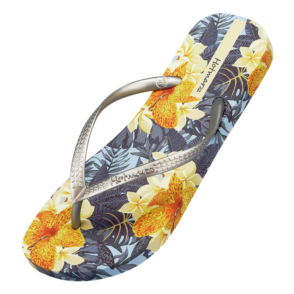 Hotmarzz Women's Flip Flops - Colorful Printed Sandals for Women, Fashion Beach Slippers with Non-Slip Sole - Perfect for Pool, Beach, Vacation & Summer Outfits