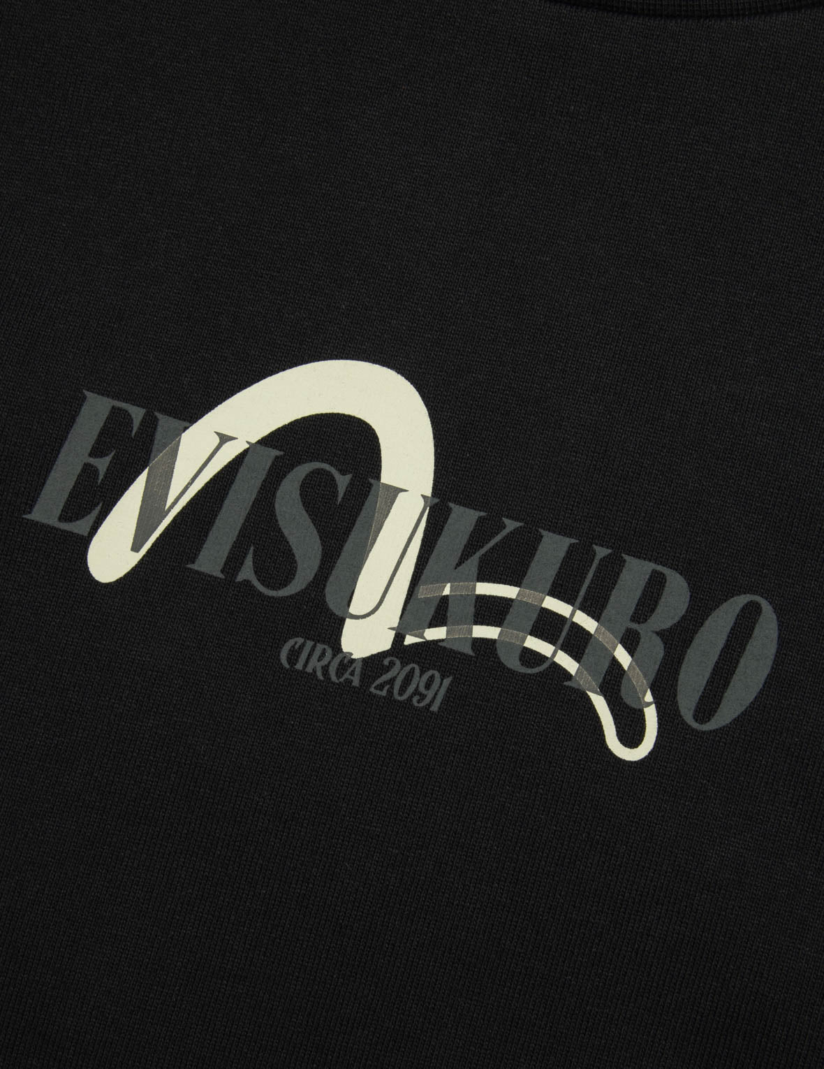 Custom Logo Embroidery & Kamon Print Loose Fit T-Shirt for Men - Breathable Cotton Casual Tee for Streetwear, Work & Everyday Comfort