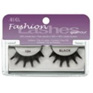 Ardell Fashion Lashes 134 Black - Natural Looking False Eyelashes for Everyday Wear & Special Occasions