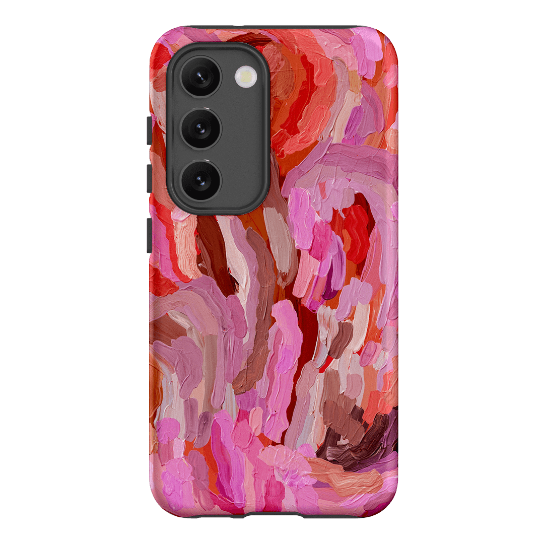 Vibrant Marsala Color Phone Case - Durable & Stylish Protective Cover for iPhone & Samsung - Perfect for Everyday Use, Travel & Gifting