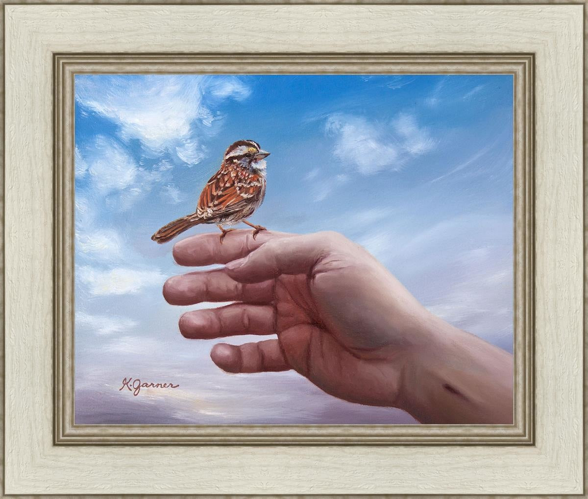 Every Sparrow is Known - Inspirational Christian Wall Art Decor for Home & Office - Perfect for Living Room, Bedroom, Church & Gift Giving