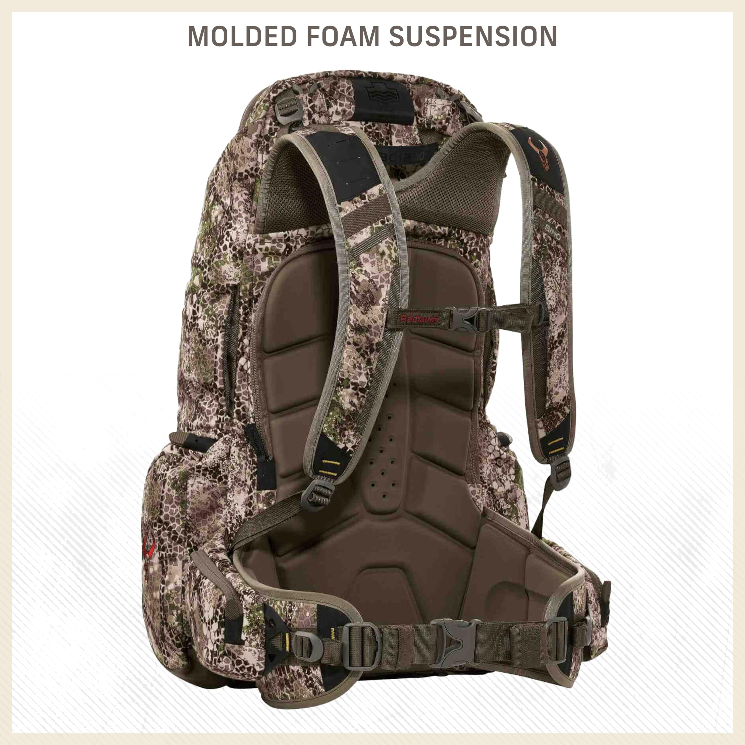 Badlands 2200 Hunting Backpack with Built-in Meat Hauler - Waterproof & Durable Medium Backpack for Hunting, Hiking & Outdoor Adventures