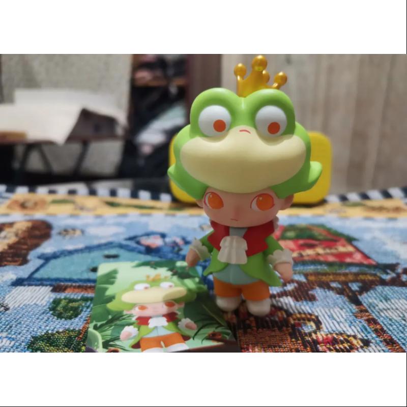 DIMOO Fairy Tale Series Frog Prince Collectible Figure - Cute Frog Prince Toy for Kids & Adults - Perfect for Home Decor, Gift Giving, and Fairy Tale Themed Collections