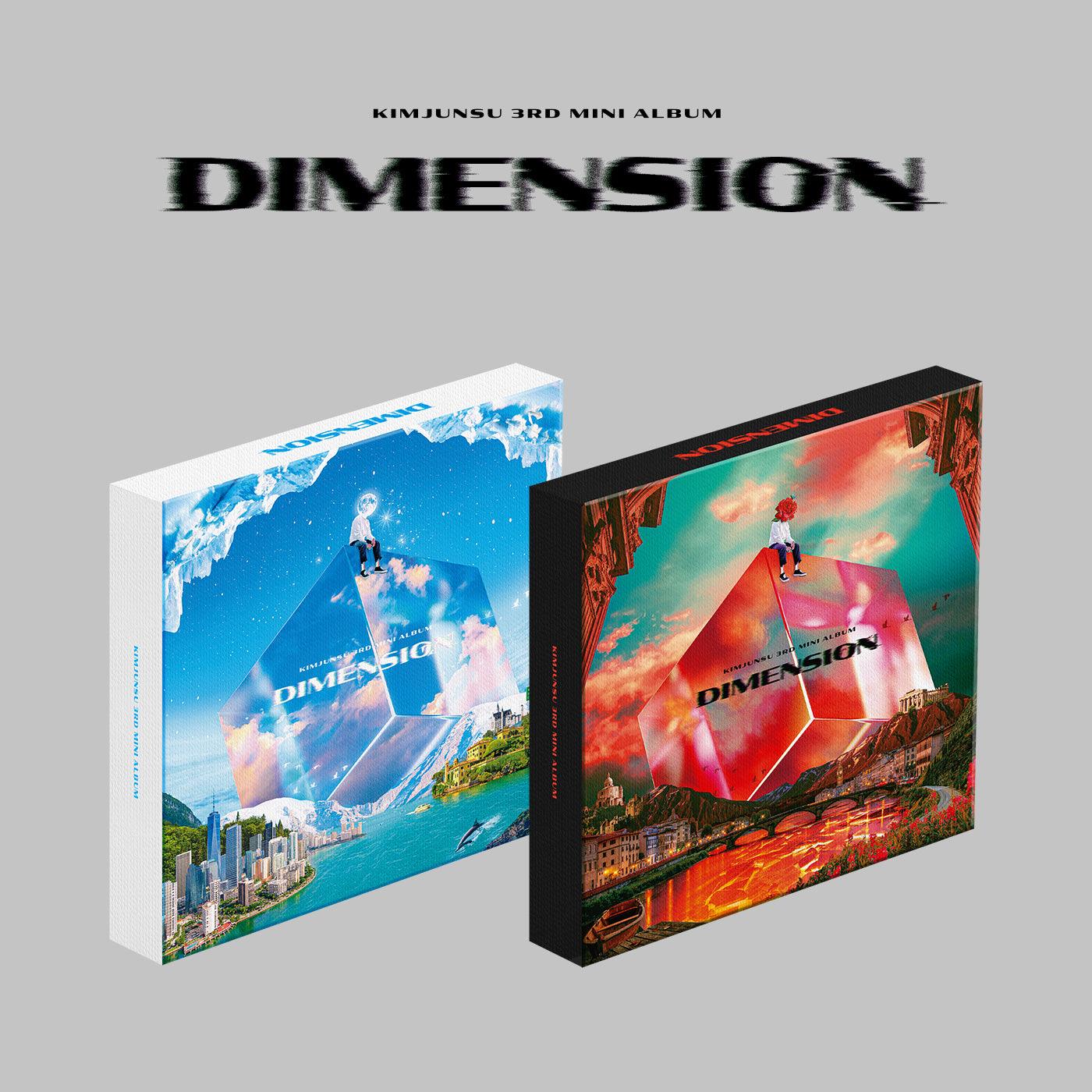 KIM JUNSU 3RD MINI ALBUM 'DIMENSION' - K-Pop Music CD for Fans | Perfect for Collecting & Gift Giving