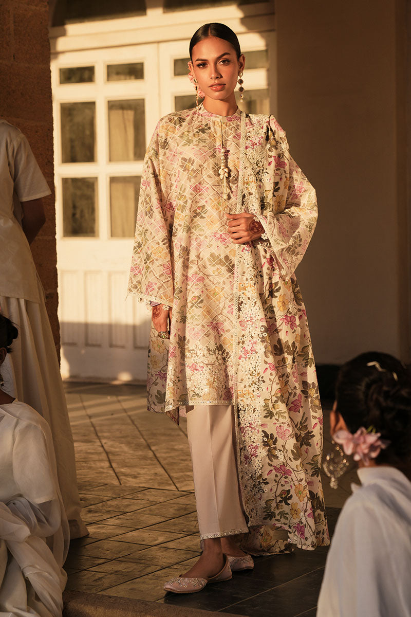 LILY LUX 3-Piece Printed Lawn Suit Set for Women - Floral Summer Outfit for Casual Wear, Parties & Special Occasions