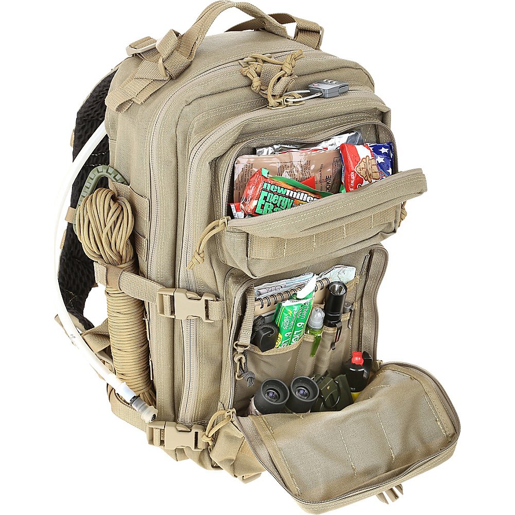 Maxpedition ClassicFalcon-III™ Tactical Backpack for Men & Women - Durable Foliage Green Outdoor Hiking & EDC Pack - Perfect for Camping, Travel, and Everyday Carry (EDC)