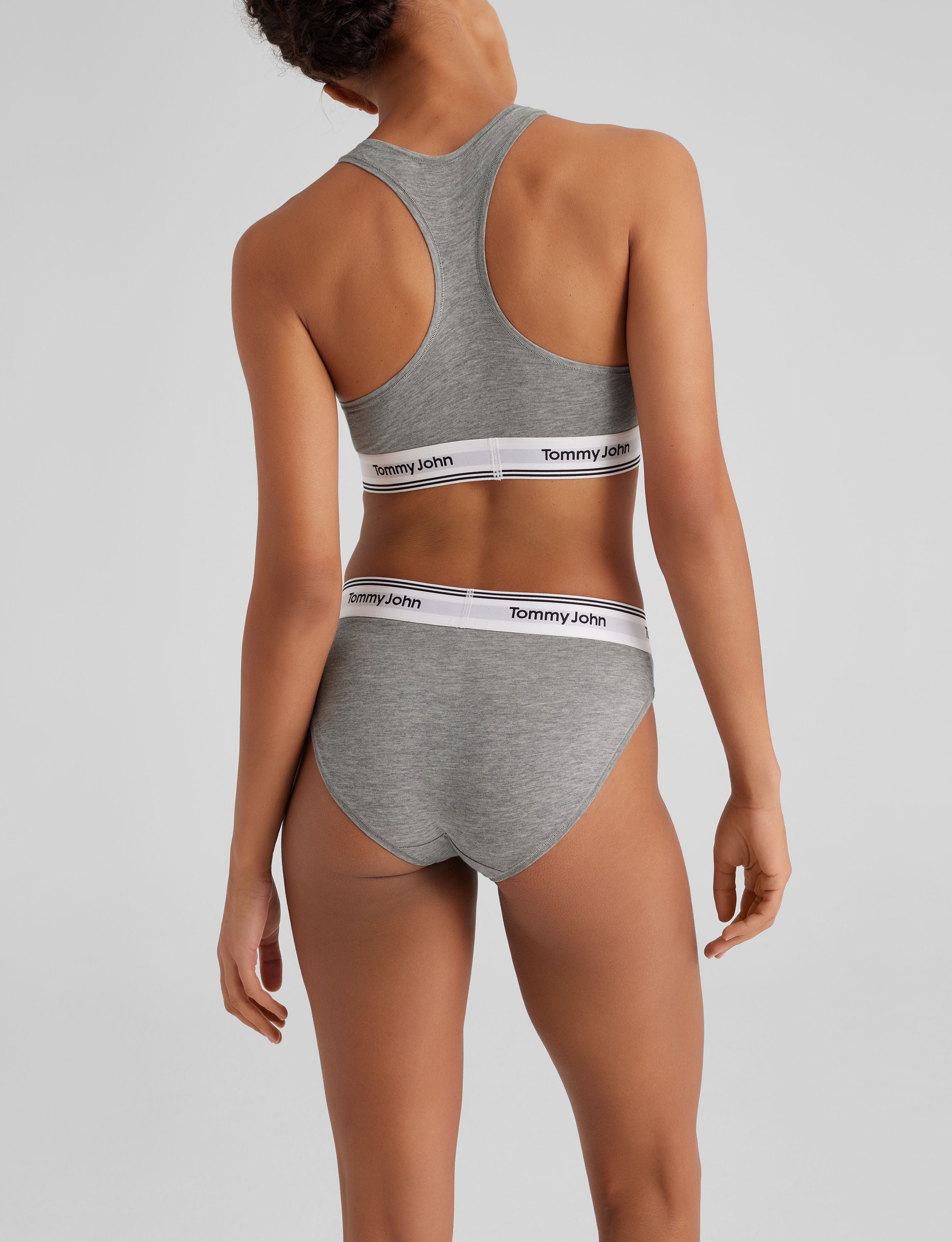 Signature Cotton Scoop Bralette - Soft Wireless Comfort Bra for Women - Perfect for Yoga, Lounge & Everyday Wear