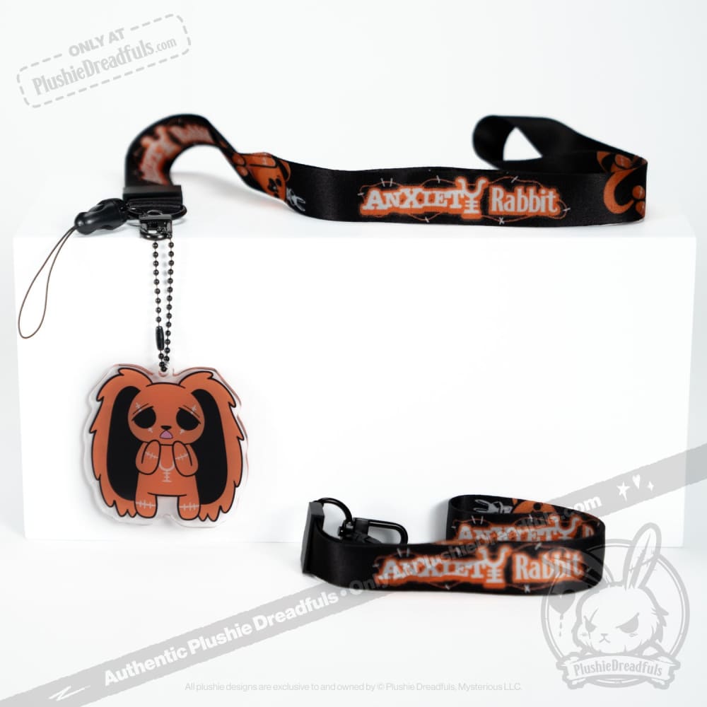 Plushie Dreadfuls Lanyard Strap - Soft & Durable Keychain Holder for ID Badges, Keys & Accessories | Perfect for Work, School & Conventions