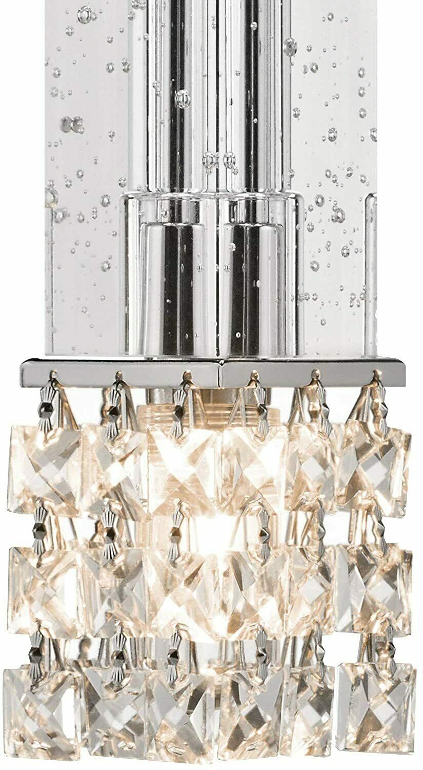 Kichler Lighting 83001 Adega Collection Polished Chrome Mini Pendant Light - Perfect for Kitchen Islands, Dining Rooms & Bar Areas