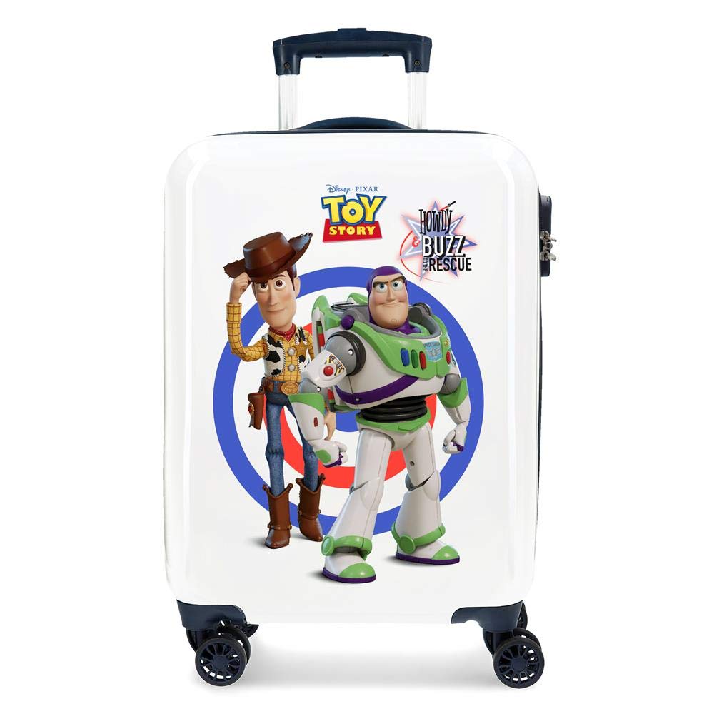 Disney Kids Cabin Trolley Suitcase - 55cm Lightweight Travel Luggage for Children | Perfect for Airplane Trips, Road Travel & Sleepover Adventures