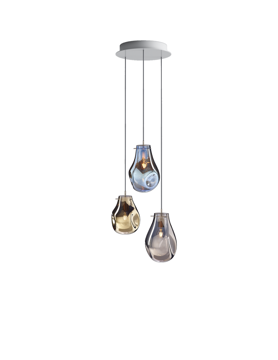 3-Piece Chandelier Soap Set - Elegant Handmade Soap for Bathroom Decor, Gift Giving & Luxury Home Spa