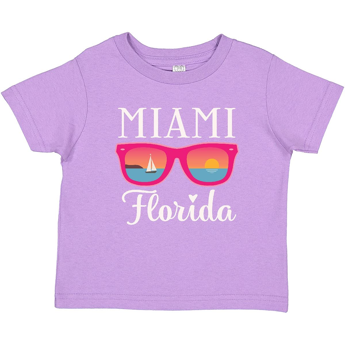 Inktastic Miami Florida Vacation Beach Trip Baby T-Shirt - Cute Florida Souvenir Gift for Infants & Toddlers - Perfect for Beach Trips, Family Vacations & Summer Outfits