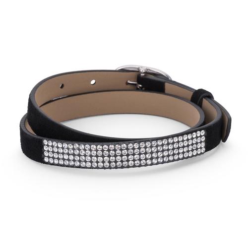 Elegant Black Crystal Wrap Bracelet for Women - Boho Chic Handmade Jewelry for Parties, Weddings & Everyday Wear