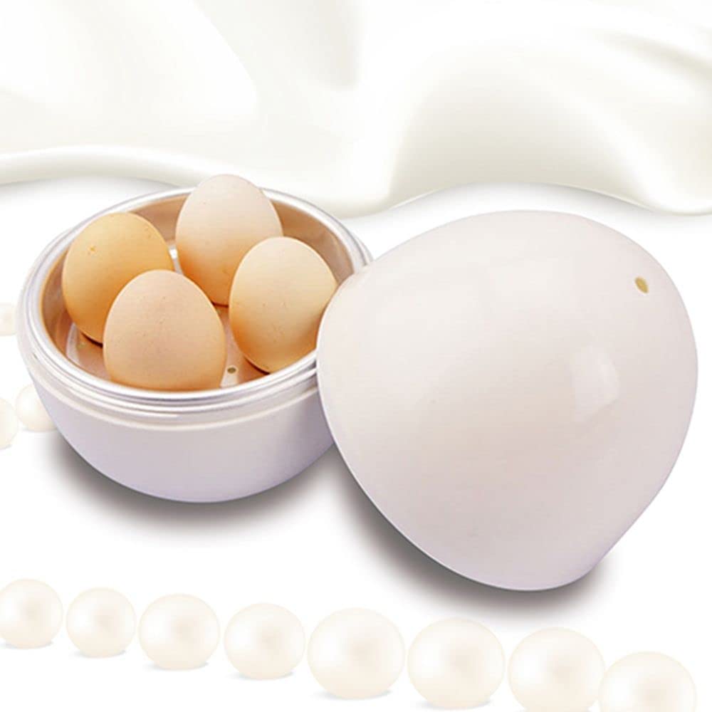 Microwave Egg Steamer Cooker - Quick & Easy Egg Shaped Cooking Tool for Perfect Poached & Boiled Eggs - Ideal for Breakfast, Meal Prep & Keto Diet