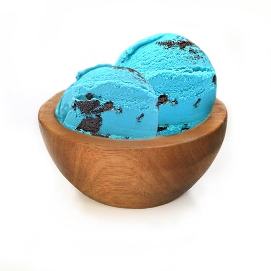 G.S. Gelato 5 Liter (1 Gallon) Blue Monster Cookie Flavor - Premium Italian Ice Cream for Parties, Desserts & Family Gatherings