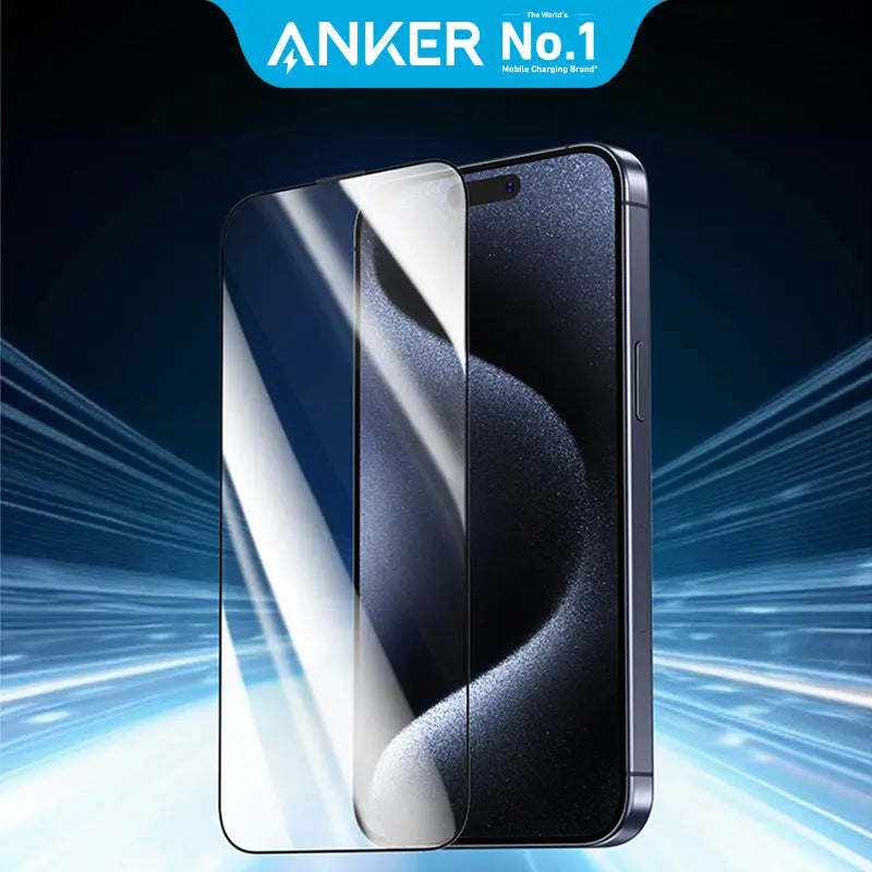 Anker iPhone 15 Magsafe Clear Case with Magnetic Protection & Tempered Glass Screen Protector Bundle - Perfect for Everyday Use, Travel & Wireless Charging